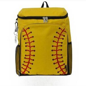 Softball backpack cooler